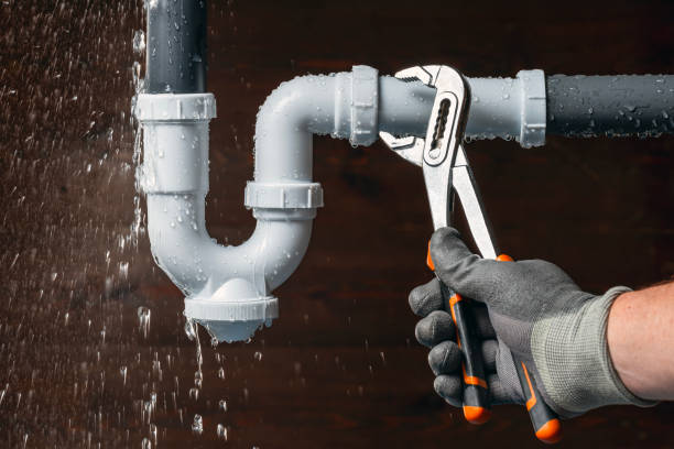 Professional Leak Detection technician working in Lowman, NY